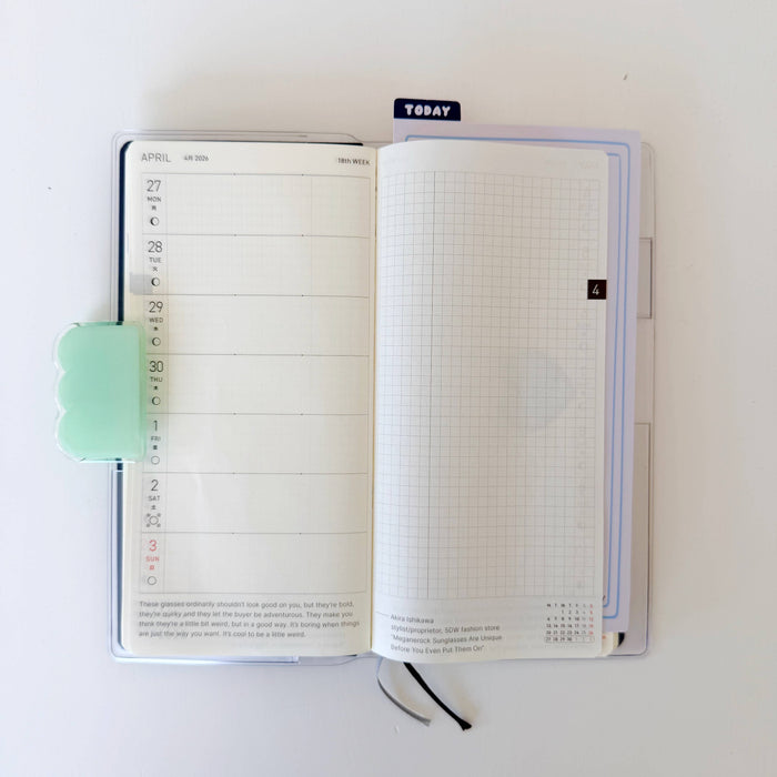 Double-Sided Weeks Pencil Board: Envelope