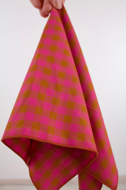 Dragonfruit Woven Gingham Napkins