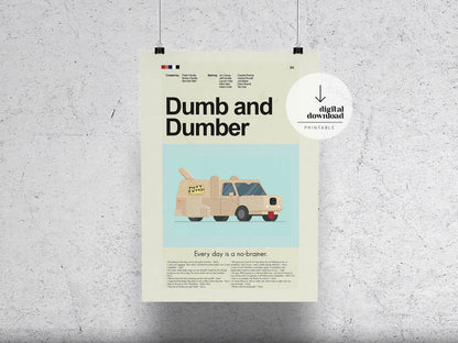 Dumb and Dumber | DIGITAL ARTWORK DOWNLOAD