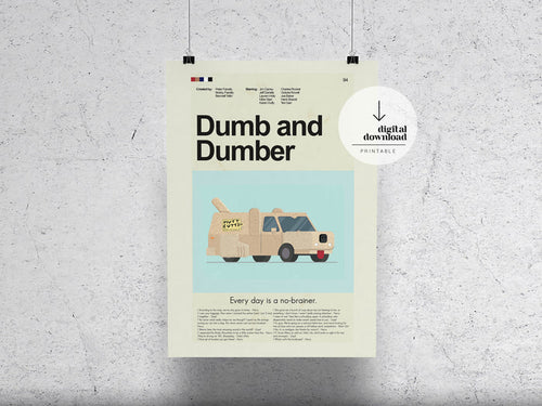 Dumb and Dumber | DIGITAL ARTWORK DOWNLOAD