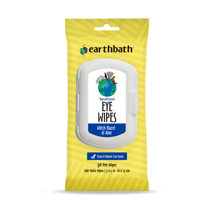 Earthbath Eye Wipes 30ct Cat & Dog
