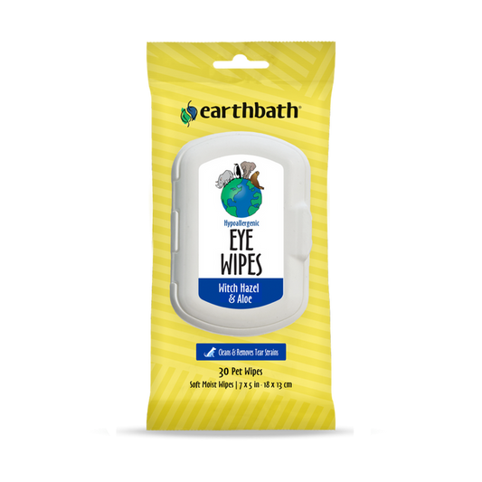 Earthbath Eye Wipes 30ct Cat & Dog
