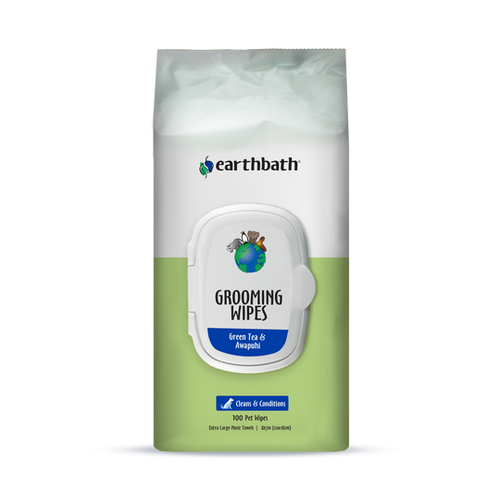Earthbath Green Tea Grooming Wipes