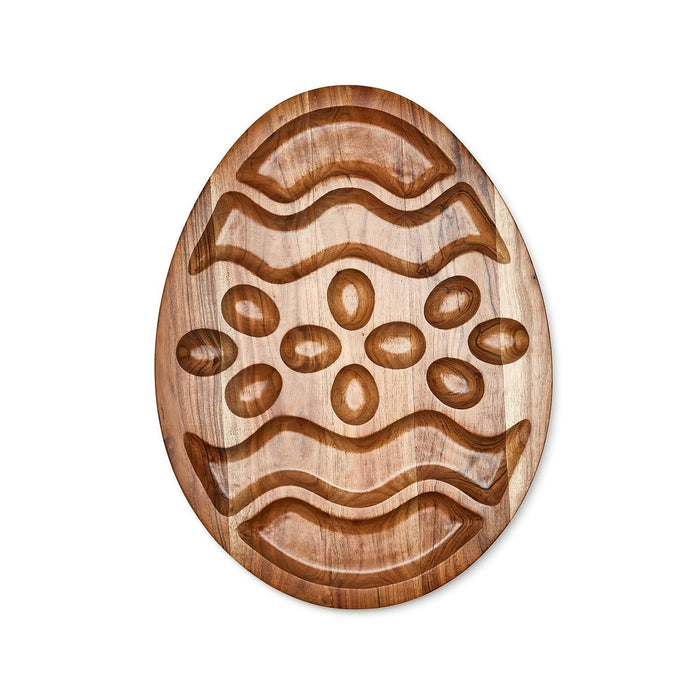 Eggs-traordinary Double-Sided Charcuterie Serving Board