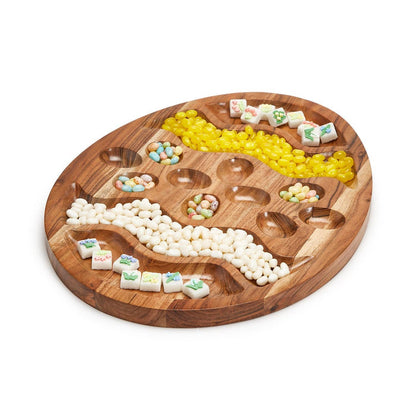 Eggs-traordinary Double-Sided Charcuterie Serving Board