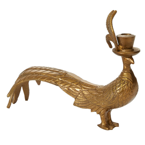 Emerson Pheasant Taper Candle Holder