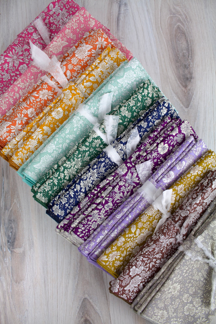 Emily Belle Napkins in Saffron (Liberty of London Fabric)
