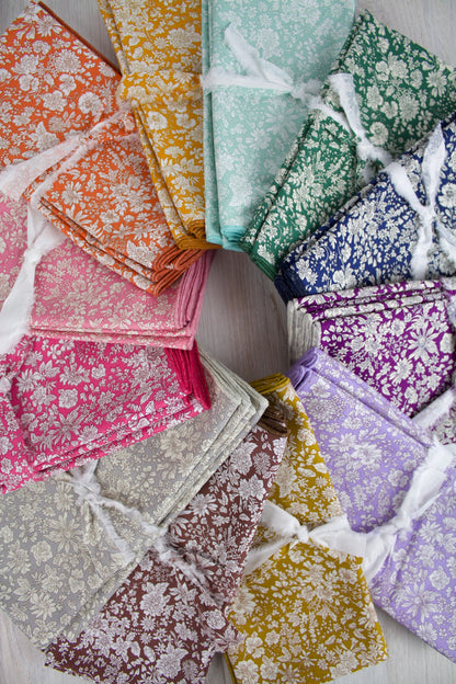 Emily Belle Napkins in Saffron (Liberty of London Fabric)