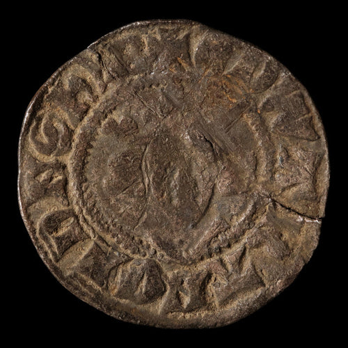 England, Edwardian Silver Penny (King Edward I to III), Canterbury Mint - 1279 to 1344 CE - Medieval England