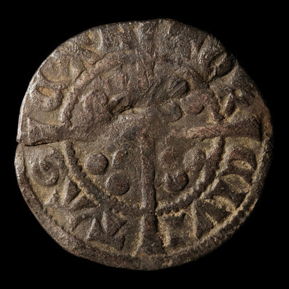England, Edwardian Silver Penny (King Edward I to III), Canterbury Mint - 1279 to 1344 CE - Medieval England