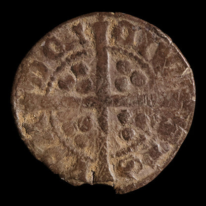England, Edwardian Silver Penny (King Edward I to III), London Mint - 1279 to 1344 CE - Medieval England
