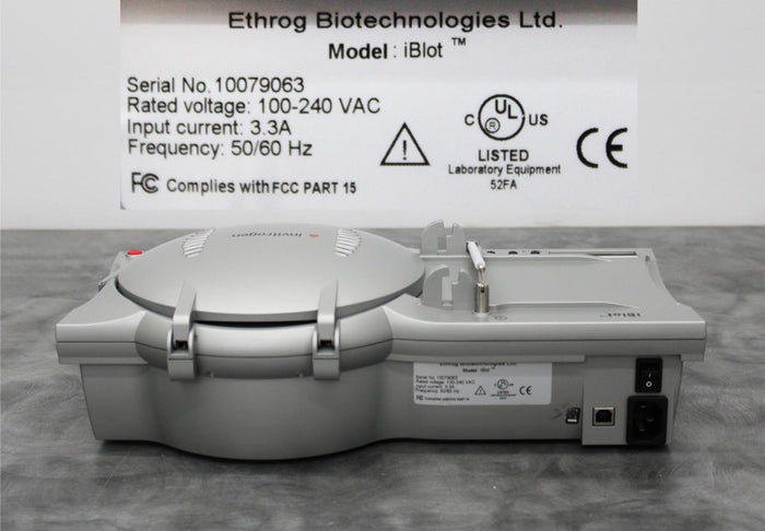 Enthrog Biotechnologies iBlot Invitrogen Dry Blotting Gel Transfer System
