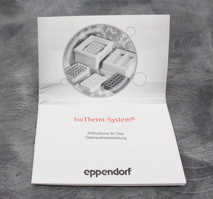 Eppendorf 0.5mL IsoRack instructions manual