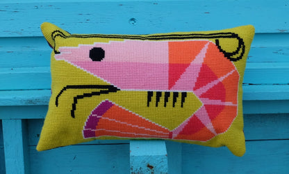 Erica The Prawn Needlepoint Kit
