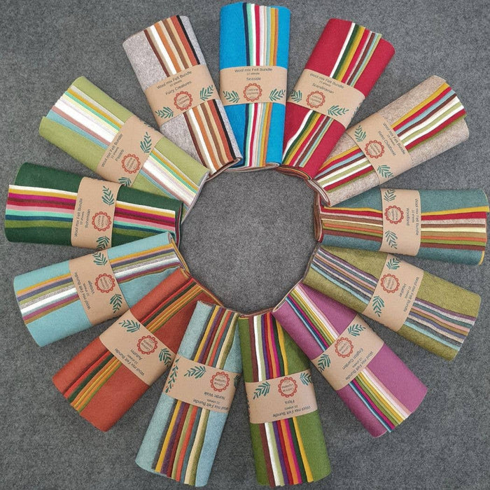 Felt Bundle of 10 Sheets by Corinne Lapierre
