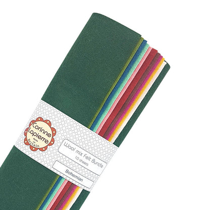Felt Bundle of 10 Sheets by Corinne Lapierre