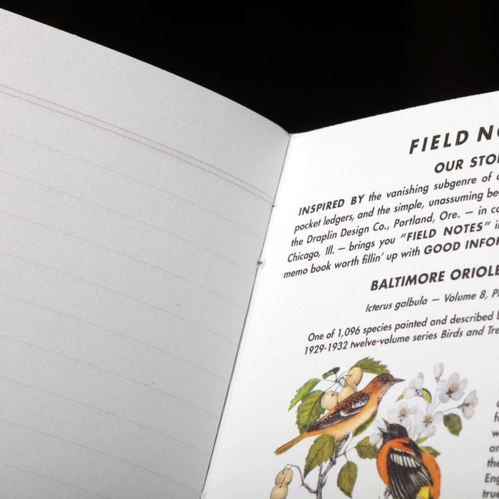 Field Notes - Birds and Trees of North America