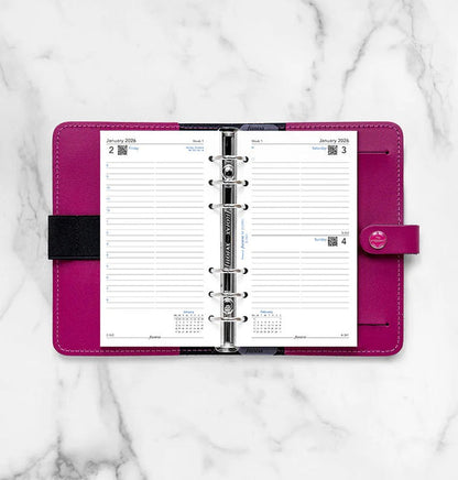 Filofax - 2026 Dated Personal Size Daily Refills