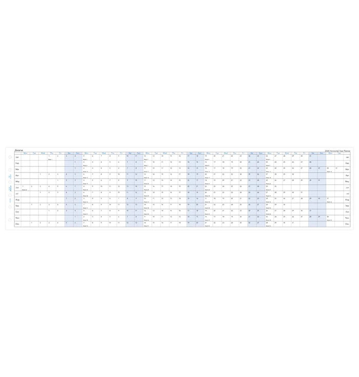 Filofax - 2026 Dated Pocket Size Yearly Refills