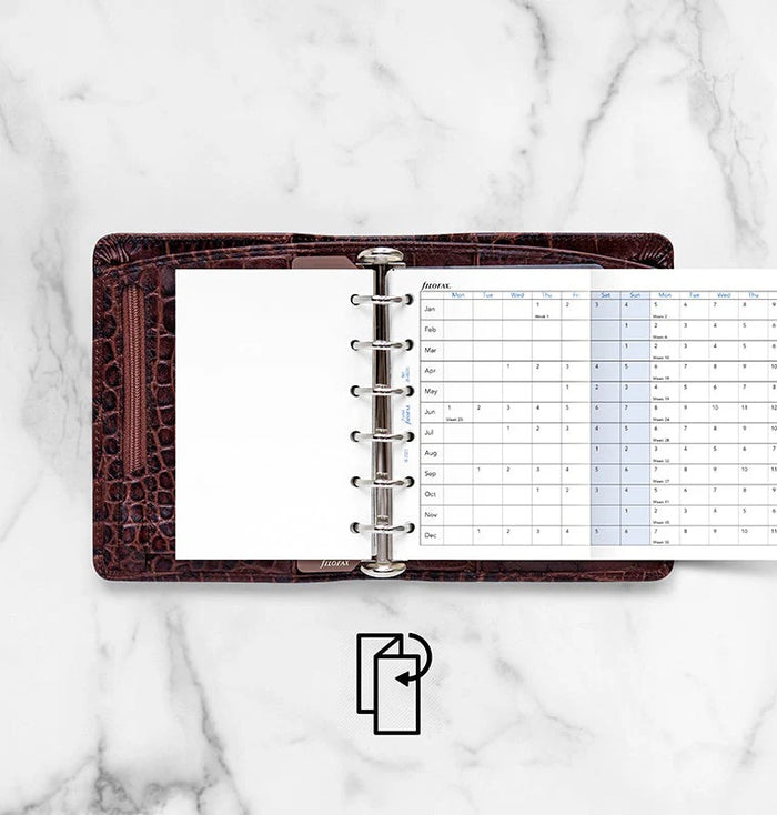 Filofax - 2026 Dated Pocket Size Yearly Refills