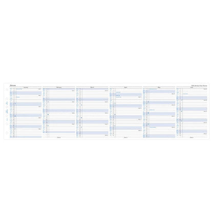 Filofax - 2026 Dated Pocket Size Yearly Refills