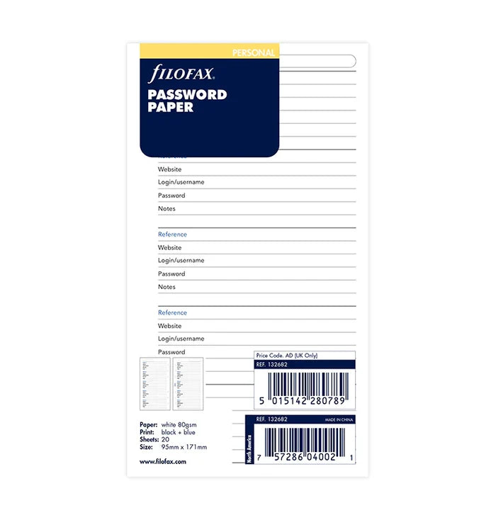 Password Log