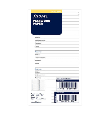 Password Log