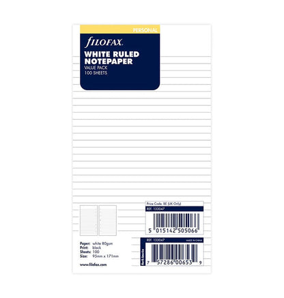 Filofax - Personal Size Paper Refills