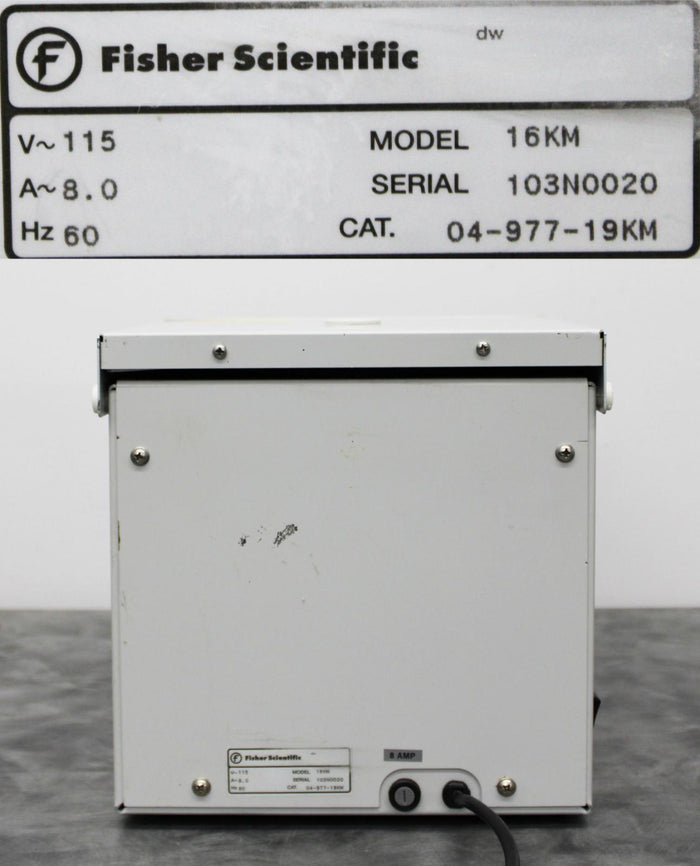 Fisher Scientific Marathon 16KM Benchtop Centrifuge with 24 x 1.5/2mL Rotor
