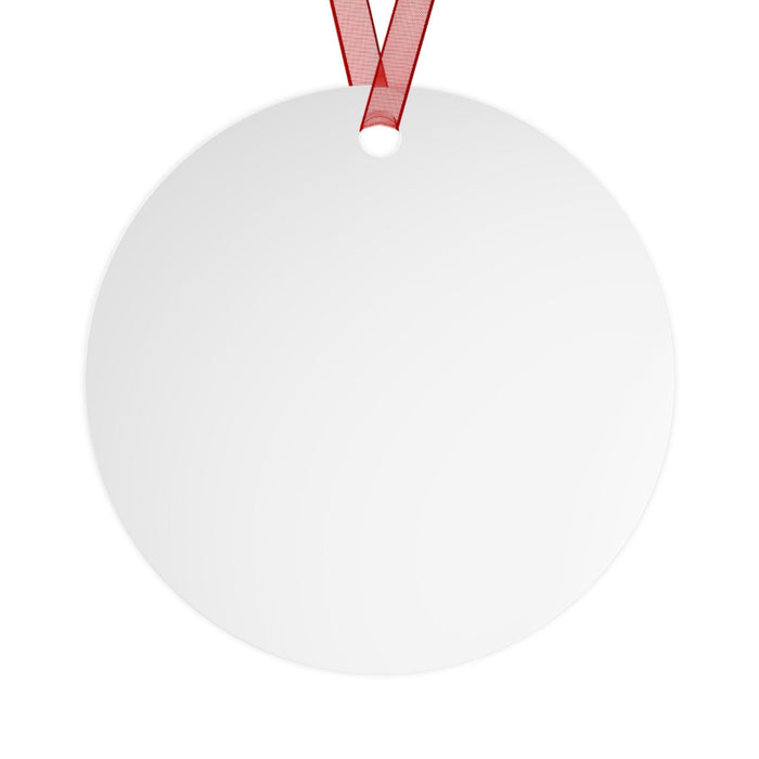 Floral Letters: Letter E - Metal Christmas Ornament - Whippie's