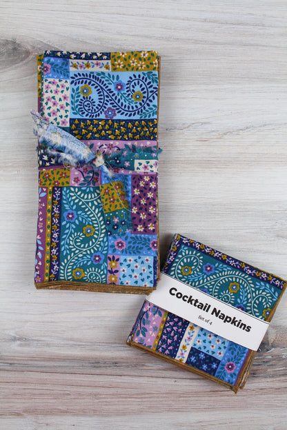 Floral Patchwork Napkins (Liberty of London Fabric)