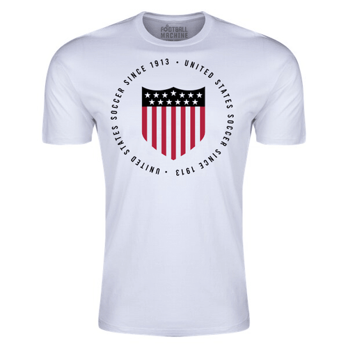Football Machine United States Centennial T-Shirt (White) | SoccerWearhouse
