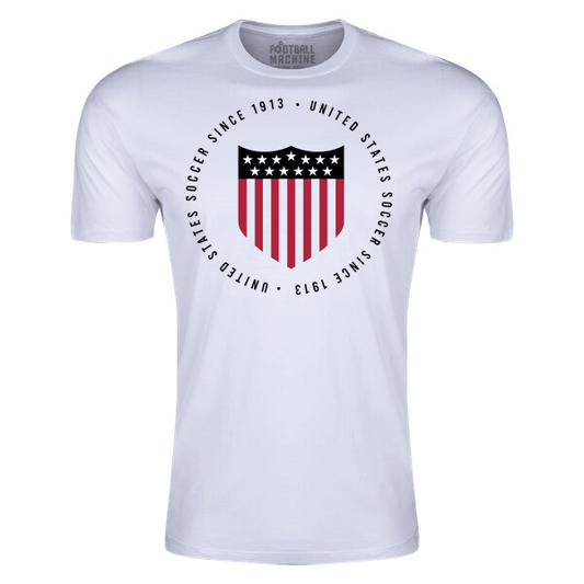Football Machine United States Centennial T-Shirt (White) | SoccerWearhouse