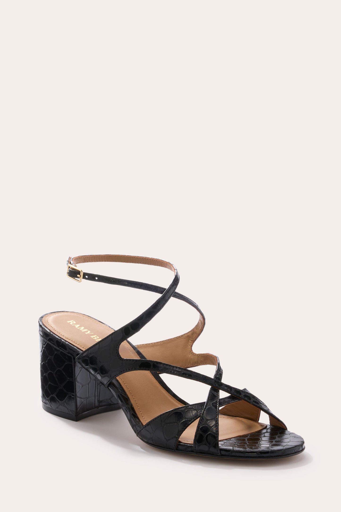 Susie Leather Block Heel