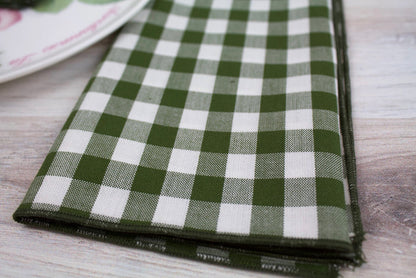 Forest Woven Gingham Napkins