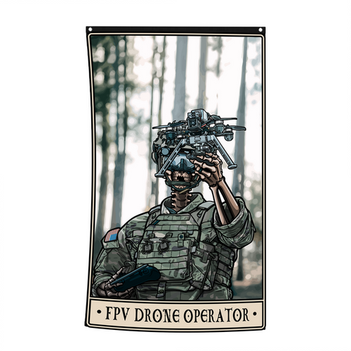 FPV Drone Operator Flag