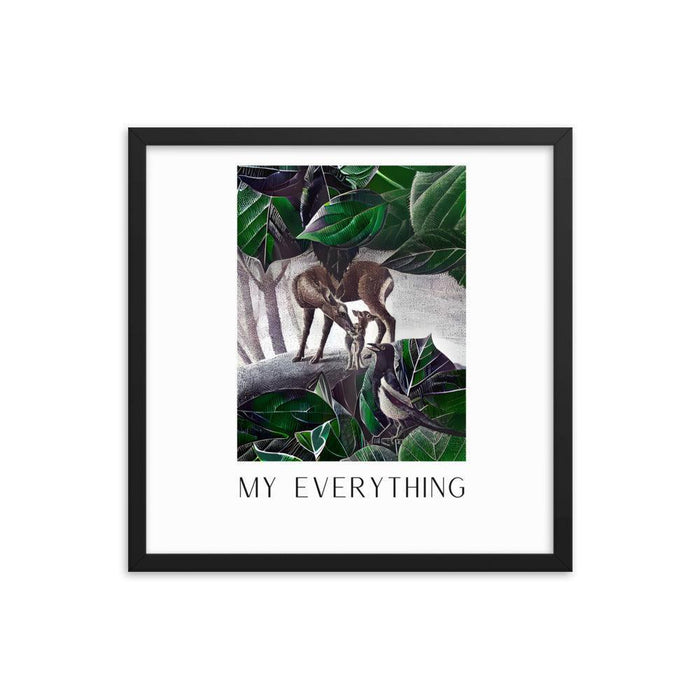 Black / 18″×18″