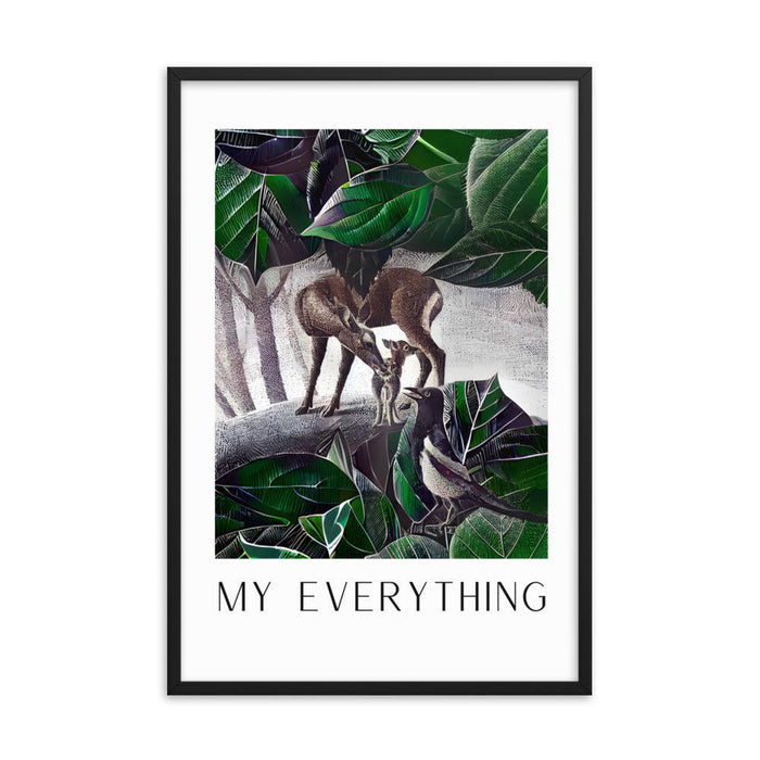 Black / 24″×36″