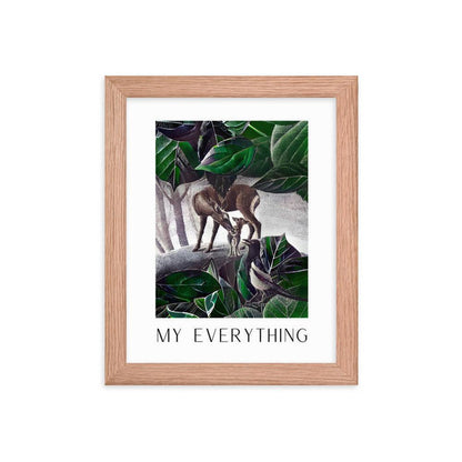 Red Oak / 8″×10″