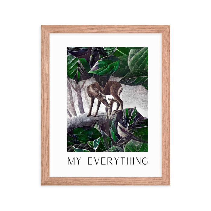 Red Oak / 11″×14″