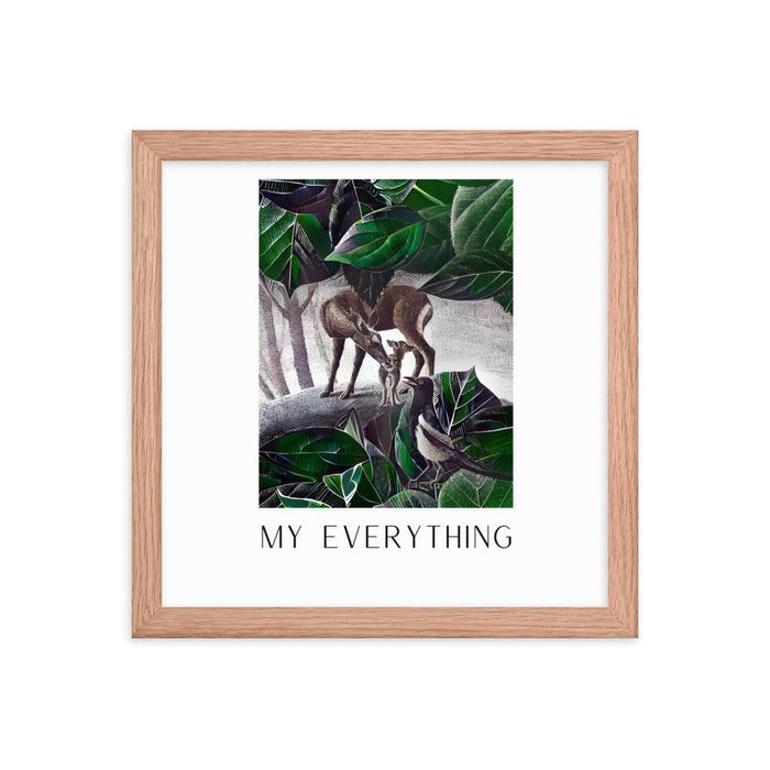 Red Oak / 12″×12″