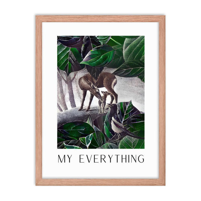 Red Oak / 18″×24″