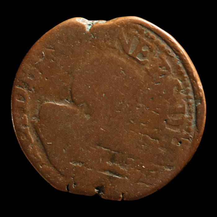 France, Boisbelle-Henrichemont, Prince Maximilian I, Double Tournois - 1641 CE - French States