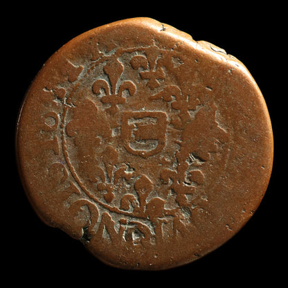 France, Boisbelle-Henrichemont, Prince Maximilian I, Double Tournois - 1641 CE - French States