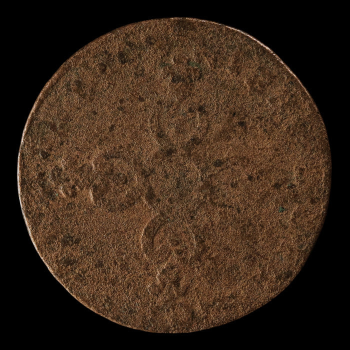 France, King Louis XIV, AE (Copper) 6 Deniers - 1710 to 1712 CE - France