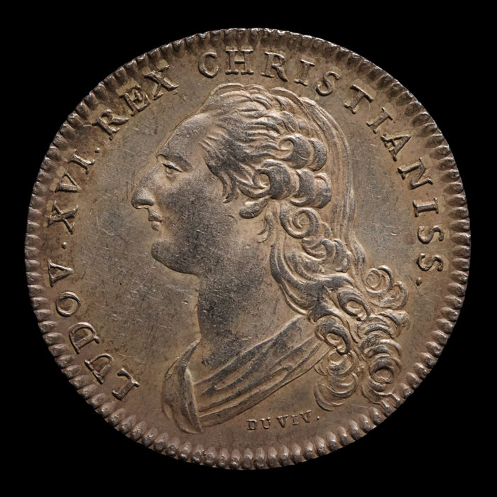France, King Louis XVI, AR Jeton (Non-Monetary Token) - 1779 CE - France