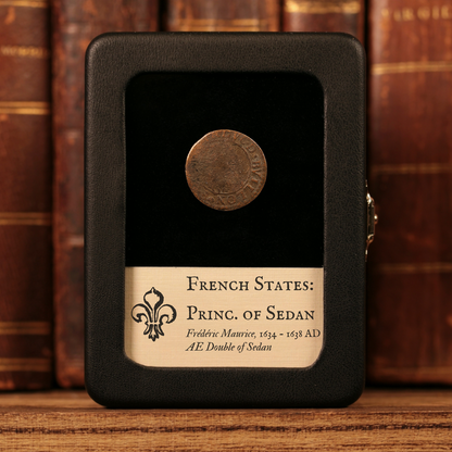 France, Principality of Sedan, Prince Frédéric Maurice, Double of Sedan - 1634 to 1638 CE - French States