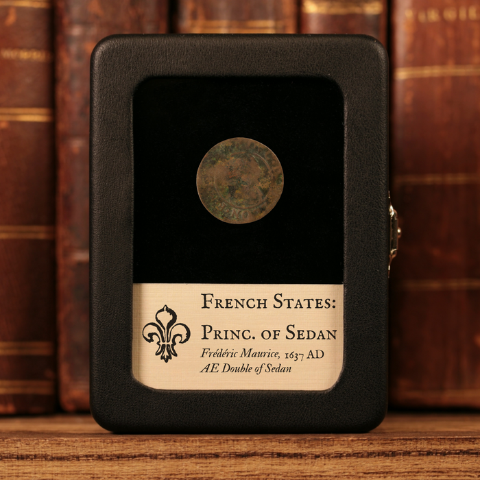 France, Principality of Sedan, Prince Frédéric Maurice, Double of Sedan - 1637 CE - French States