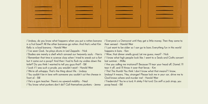 Freaks and Geeks - Lockers | 12"x18" or 18"x24" Print only