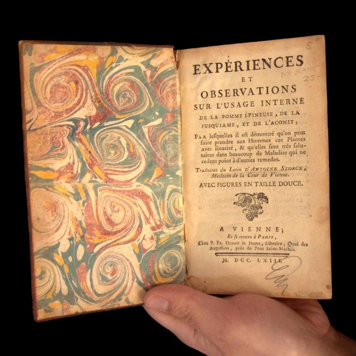 French Book on Medicinal Herbs